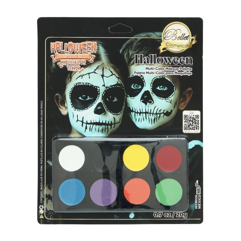 Paleta de Maquillaje Halloween Bellet 8 Colores 20 g