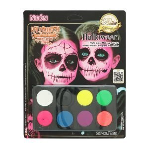 Paleta de Maquillaje Halloween Neón Bellet 8 Colores 20 g