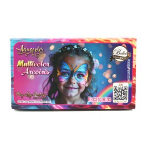 Paleta de Maquillaje Mini Multicolor Pastel Aquacolor Bellet
