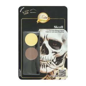 Paleta de Maquillaje Tri-Color Skull Bellet