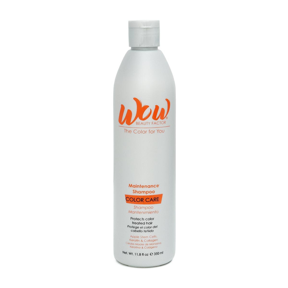 Shampoo para Cabello Teñido Mantenimiento Color Care Wow 350 ml