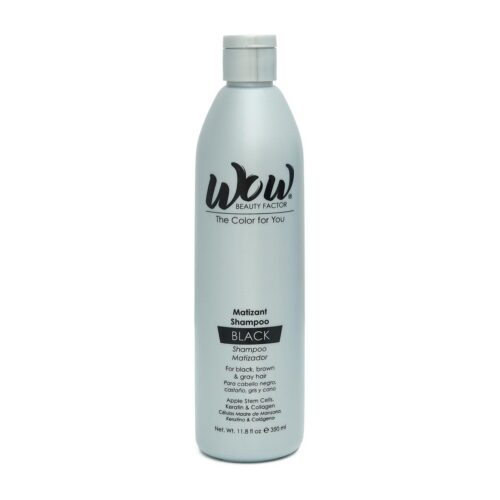 Shampoo Matizador Negro Wow 350 ml