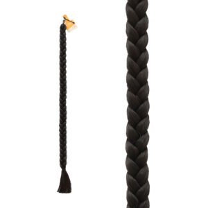 Trenza para Cabello Delgada Chica Castaño Obscuro Ari 44 cm