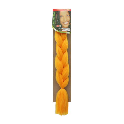Trenza de Kanekalon Amarillo Ambar A20 Vida Exquisita