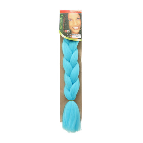 Trenza de Kanekalon Azul Celeste A31 Vida Exquisita