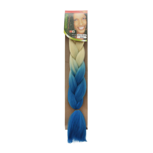 Trenza de Kanekalon Azul/Rubio B49 Vida Exquisita