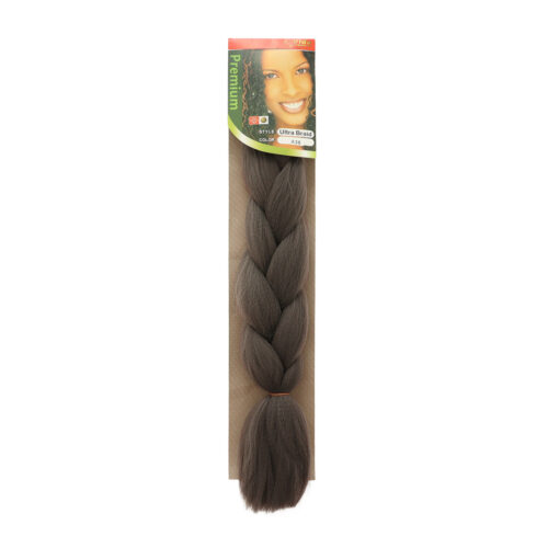 Trenza de Kanekalon Castaño Cenizo A38 Vida Exquisita