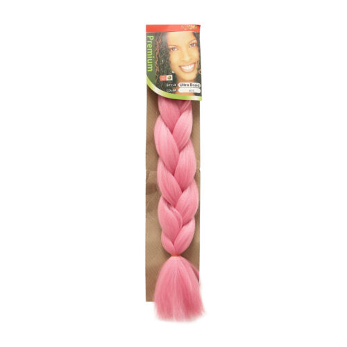 Trenza de Kanekalon Fucsia/Rosa Pastel A15 Vida Exquisita