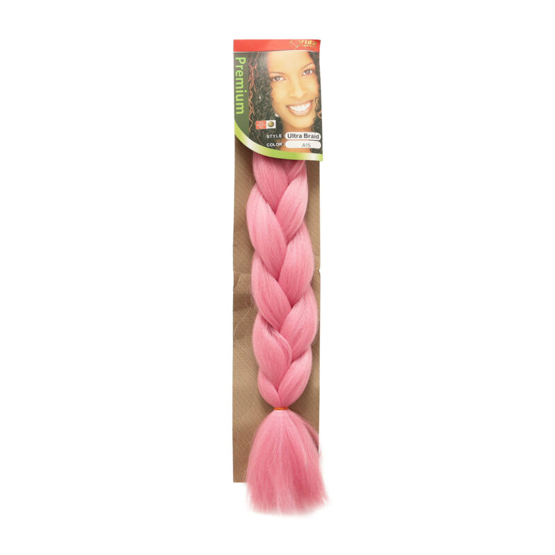 Trenza de Kanekalon Fucsia/Rosa Pastel A15 Vida Exquisita