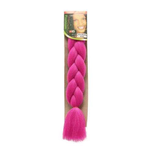 Trenza de Kanekalon Magenta A18 Vida Exquisita
