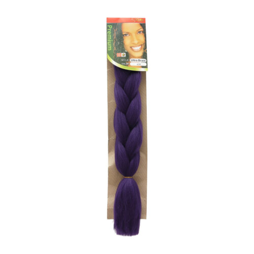 Trenza de Kanekalon Morado A34 Vida Exquisita