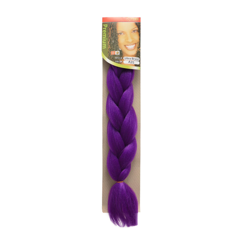 Trenza de Kanekalon Purpura A35 Vida Exquisita