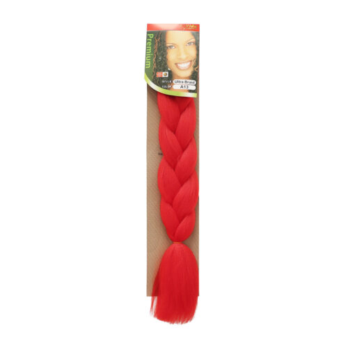 Trenza de Kanekalon Rojo A13 Vida Exquisita