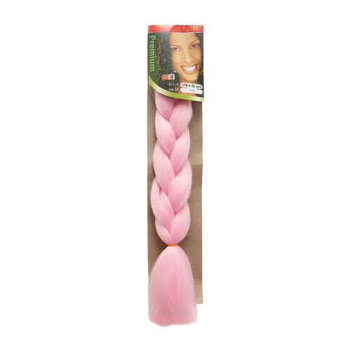 Trenza de Kanekalon Rosa Pastel A16 Vida Exquisita