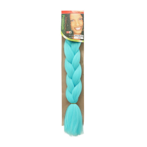 Trenza de Kanekalon Verde Aqua A32 Vida Exquisita