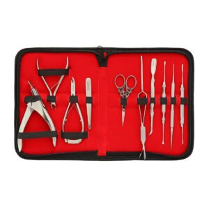 Estuche para Manicure y Pedicure IA-1222 Germany 10 pz