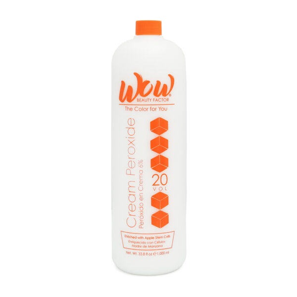 Peróxido para Cabello Wow 20 Volúmenes 1 L