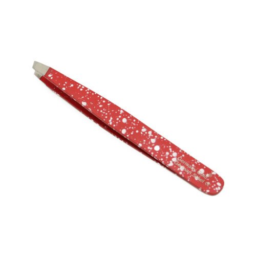 Pinza para Depilar Roja Moteada BT-207 Germany