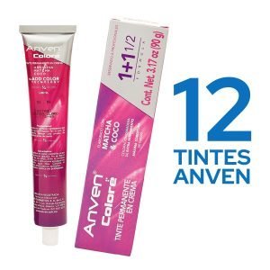 Promoción de Paquete de 12 Tintes Anven