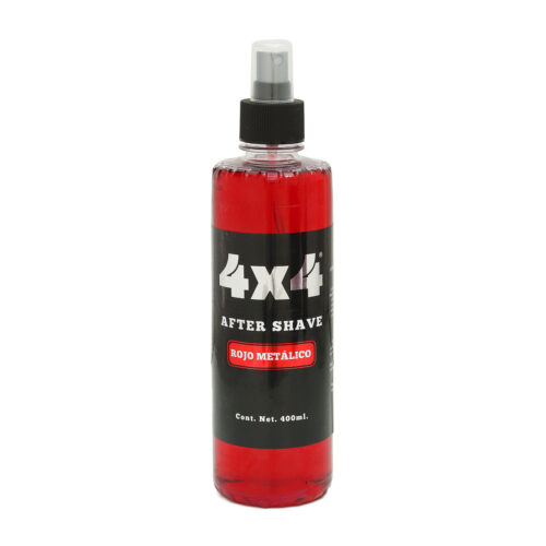 Loción After Shave Rojo Metálico 4x4 400 ml