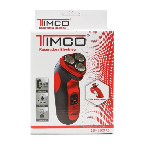 Rasuradora para Barba y Patilla BSK-8900 RB Timco