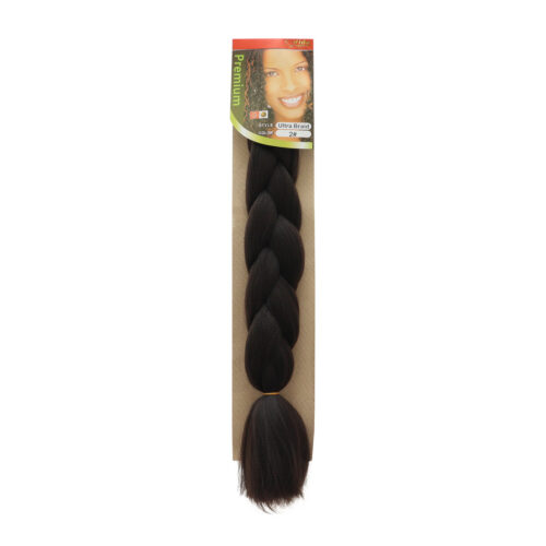 Trenza de Kanekalon Castaño Oscuro 2 Vida Exquisita