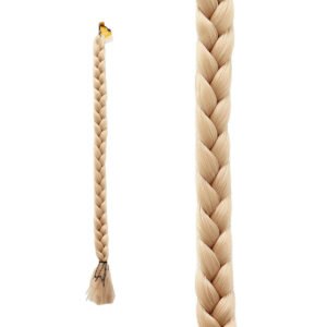Trenza para Cabello Sintético Gruesa Rubio Cenizo Ari