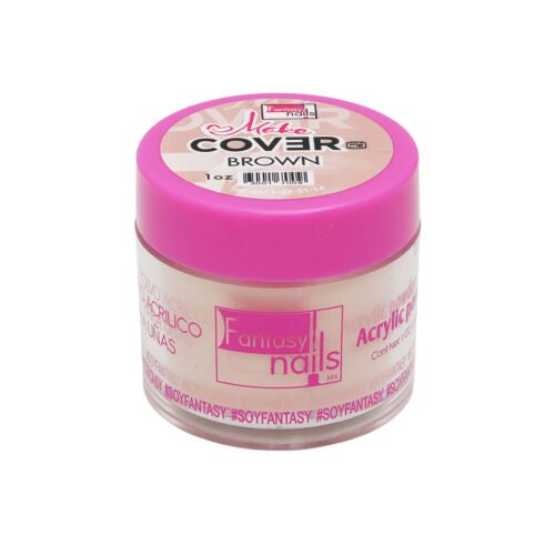 ACRILICO-POLVO-BROWN-FANTASY-NAILS-1OZ Acrílico para Uñas en Polvo Brown Fantasy Nails 1 oz