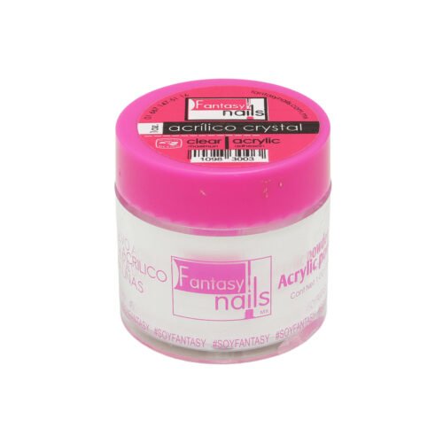 ACRILICO-POLVO-CLEAR-CRYSTAL-FANTASY-NAILS-1OZ Acrílico para Uñas en Polvo Cristal Fantasy Nails 1 oz