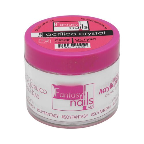 ACRILICO-POLVO-CLEAR-CRYSTAL-FANTASY-NAILS-2OZ Acrílico para Uñas en Polvo Crystal Fantasy Nails 2 oz