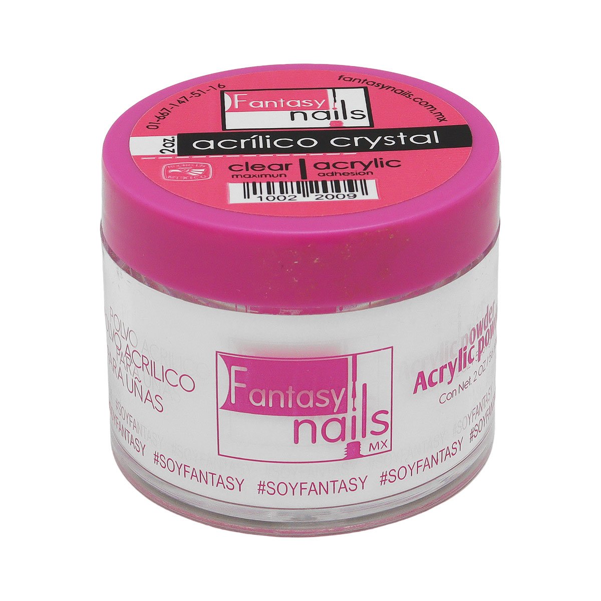 Acrílico para Uñas en Polvo Crystal Fantasy Nails 2 oz