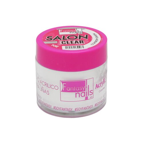 Acrílico para Uñas en Polvo Salon Clear Fantasy Nails 1 oz