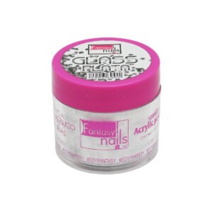 Acrílico para Uñas Glass Plata Fantasy Nails 1 oz