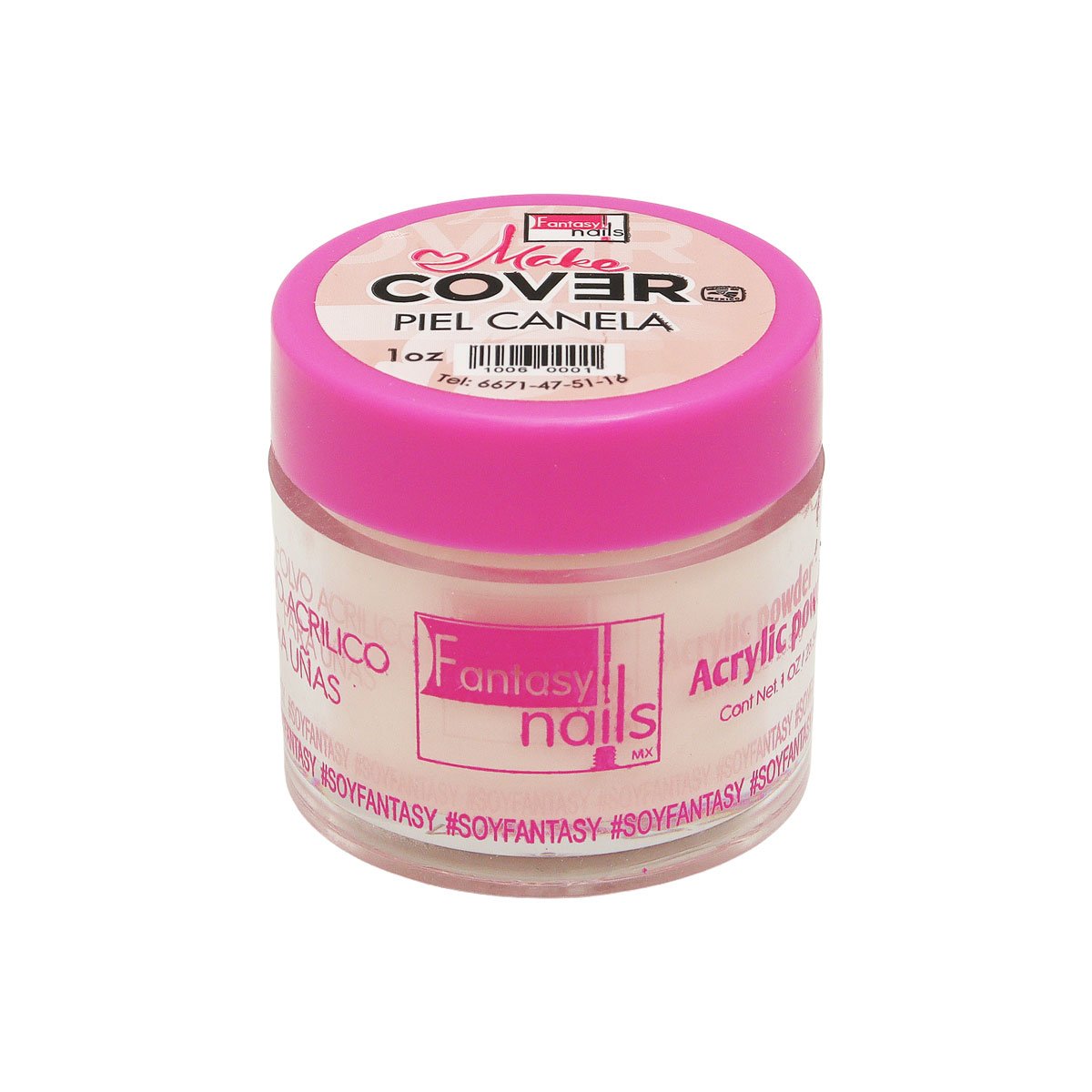 Acrilico para Uñas en Polvo Piel Canela Fantasy Nails 1 oz