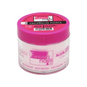 ACRILICO-POLVO-ROSA-FANTASY-NAILS-2OZ Acrílico para Uñas en Polvo Rosa Fantasy Nails 2 oz