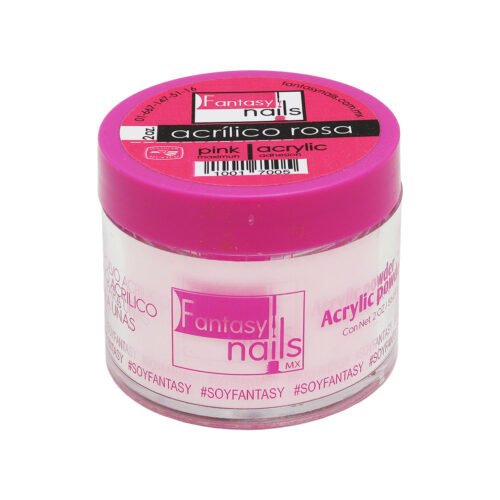ACRILICO-POLVO-ROSA-FANTASY-NAILS-2OZ Acrílico para Uñas en Polvo Rosa Fantasy Nails 2 oz