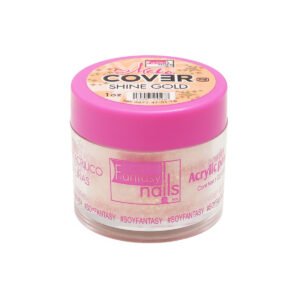 Acrílico para Uñas en Polvo Shine Gold Fantasy Nails 1 oz