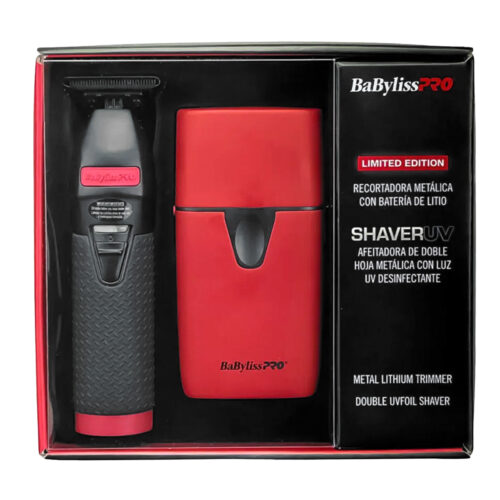 Recortadora de Cabello C/Rasuradora Shaver UV Babyliss Pro