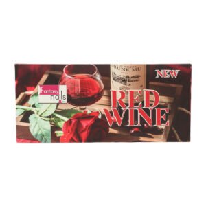 Colección Gel Red Wine Fantasy Nails 6 pz