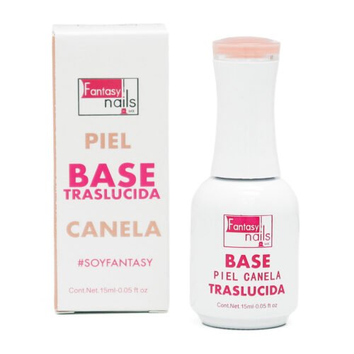 Gel de Uñas Base Traslucida #2 Canela Fantasy Nails 15 ml