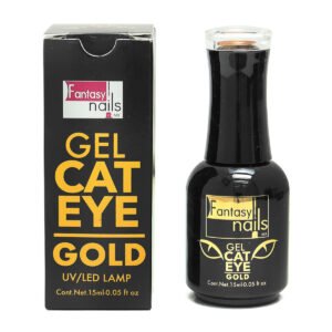 Gel de Uñas Ojo de Gato Gold Fantasy Nails 15 ml