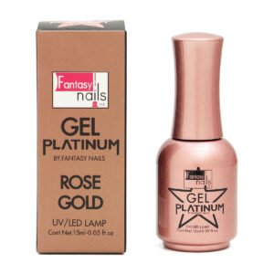 Gel para Uñas Platinum Rose Gold Fantasy Nails 15 ml