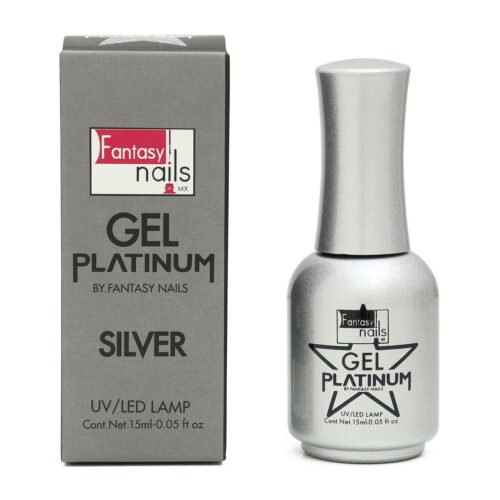 GEL-UNAS-PLATINUM-SILVER-FANTASY-NAILS-15ML Gel para Uñas Platinum Silver Fantasy Nails 15 ml