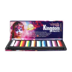 Paleta de Maquillaje Arcoiris Multicolor Aquacolor Kingdom Bellet