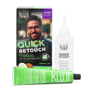 RETOCADOR-RAIZ-CASTANO-OSCURO-KUUL Retocador de Raíz Castaño Oscuro Quick Retouch Kuul