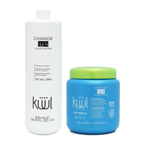 Decolorante para Cabello 9 Niveles Kuul 350 g + Peróxido