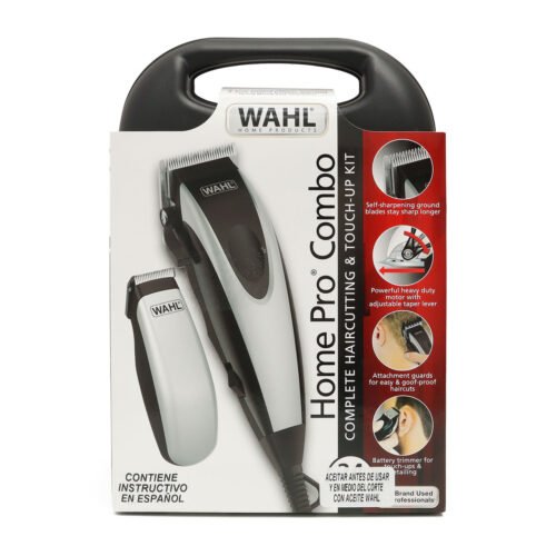 Maquina para Cortar Cabello Home Pro Combo 9670-300D Wahl, deal para recortar, definir y desvanecer el cabello más difícil.