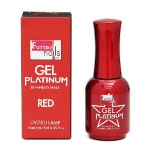 Gel para Uñas Platinum Red Fantasy Nails 15 ml