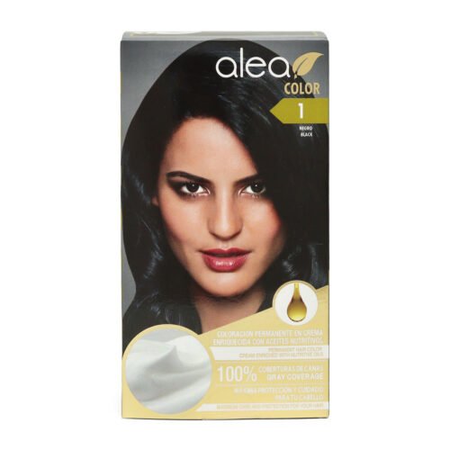 Tinte para el cabello Alea Color permanente en crema con aceites nutritivos para cobertura de canas