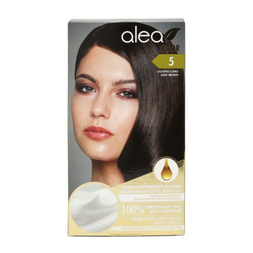 Tinte para el cabello Alea Color permanente en crema con aceites nutritivos para cobertura de canas